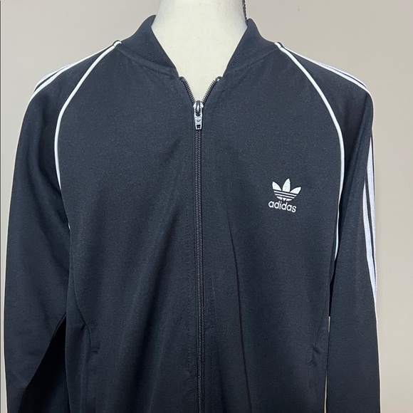 🎬Adidas Men's Black Bomber Jacket - Picture 5 of 10